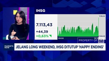 Video: Jelang Long Weekend, IHSG Ditutup