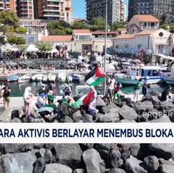 Video: Kapal Para Aktivis Berlayar Tembus Blokade Gaza