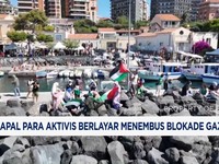 Video: Kapal Para Aktivis Berlayar Tembus Blokade Gaza