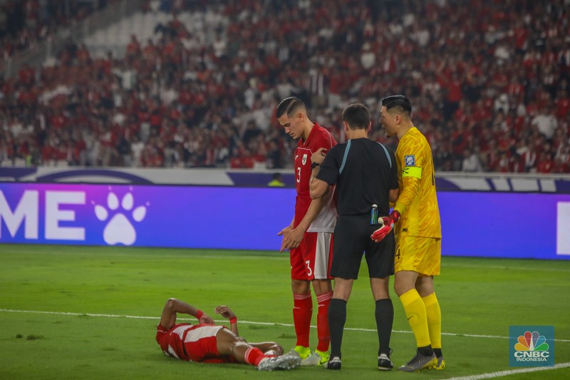 Timnas Indonesia berhasil mengalahkan China dengan skor 1-0 Kualifikasi Piala Dunia 2026 Grup C Zona Asia di Stadion Utama Gelora Bung Karno (SUGBK), Senayan, Jakarta, Kamis (5/6/2025).  (CNBC Indonesia/Faisal Rahman)