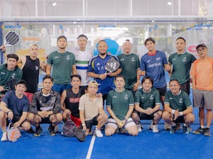Ketagihan Padel, Chris Ryan Bangun Komunitas Padelbro Celebrity