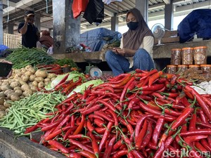 Harga Cabai Merah di Pasar Parepare Capai Rp 45 Ribu/Kg Jelang Lebaran