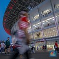 GBK Memerah! Lautan Suporter Garuda Dukung Penuh Timnas Indonesia