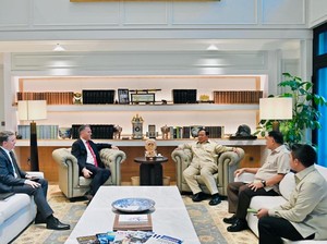 Prabowo Terima Kunjungan Wakil PM Australia di Kertanegara, Ini yang Dibahas