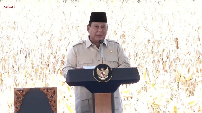 Dapat Bisikan Mentan-Kapolri, Prabowo Yakin RI Tak Impor Jagung 2026
