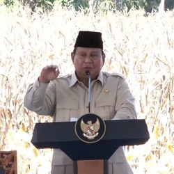 RI Ekspor Perdana Jagung ke Malaysia 1.200 Ton, Prabowo Happy