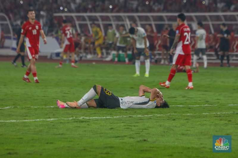 Indonesia vs China Timnas Indonesia berhasil mengalahkan China dengan skor 1-0 Kualifikasi Piala Dunia 2026 Grup C Zona Asia di Stadion Utama Gelora Bung Karno (SUGBK), Senayan, Jakarta, Kamis (5/6/2025). (CNBC Indonesia/Faisal Rahman)