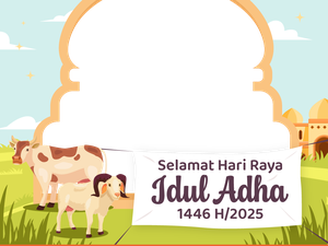 10 Twibbon Idul Adha 1446 H, Yuk Pakai di Medsos!
