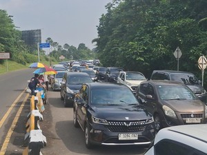 Libur Hari Raya Idul Adha, Lalin Puncak Bogor Mulai Ramai Siang Ini