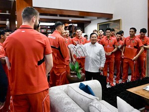 Apresiasi Spesial Prabowo Buat Penggawa Timnas Indonesia di Kertanegara