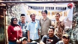 Once Mekel Berbagi Hewan Kurban