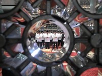 Momen Prabowo Salat Iduladha di Istiqlal, Didampingi JK-Para Menteri