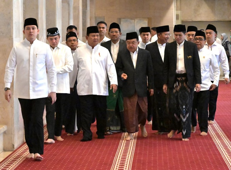 Presiden Prabowo Subianto menunaikan salat Iduladha 1446 Hijriah di Masjid Istiqlal, Jakarta, Jumat (6/6/2025). (Dok Sekretariat Presiden) Presiden Prabowo Subianto menunaikan salat Iduladha 1446 Hijriah di Masjid Istiqlal, Jakarta, Jumat (6/6/2025). (Dok Sekretariat Presiden)