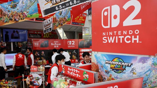 Nintendo Switch 2 Laku Keras Pecah Rekor Dunia