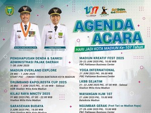 Kalender Event Hari Jadi Kota Madiun Juni 2025