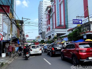 Libur Iduladha, Lalin Pusat Kota Bandung Padat