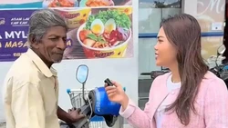 Kakek Ini Tolak Sembako Gratis dari Influencer, Alasannya Bikin Haru