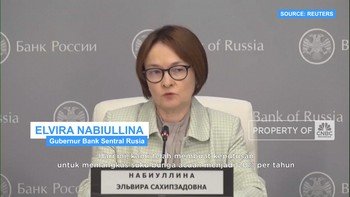 Video: Mengejutkan! Bank Sentral Rusia Pangkas Suku Bunga Jadi 20%