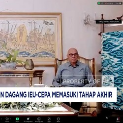 Video: Setelah 9 Tahun, Perundingan IEU-CEPA Capai Tahap Akhir