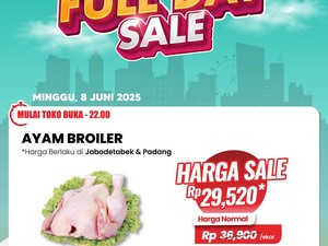 Daging Ayam di Transmart Full Day Sale Banting Harga di Bawah Rp 30.000