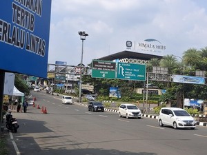 Lalin Puncak Bogor Berlaku One Way ke Jakarta