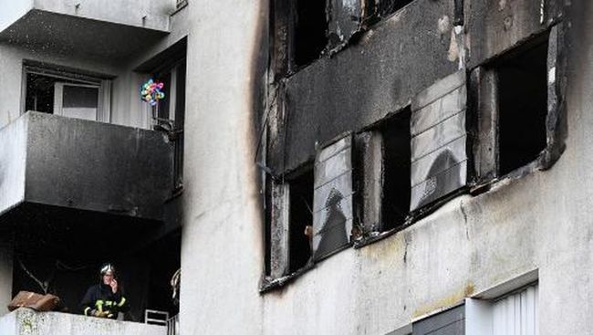 Skuter Listrik Meledak Tewaskan 4 Orang, Rumah Susun Ludes Terbakar