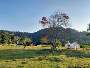 Rangkaian HUT Bhayangkara Ke-79 di Riau Digelar di Alam Terbuka Pulau Tongah