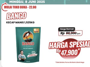Buruan Belanja, Kecap 1,5 Kg di Transmart Full Day Sale Cuma Rp 47.900