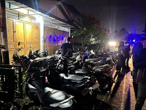Polisi Sita Puluhan Motor dari Rumah Penampungan Barang Curian di Medan