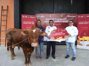 Telkomsel Tebar Ratusan Hewan Kurban ke 600 Titik Prioritas Nasional