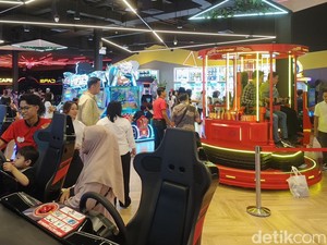 Libur Panjang Idul Adha, Warga Bandar Lampung Pilih Bermain di Wahana Mal