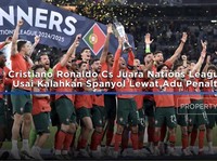 Portugal Juara Nations League Usai Kalahkan Spanyol Lewat Adu Penalti