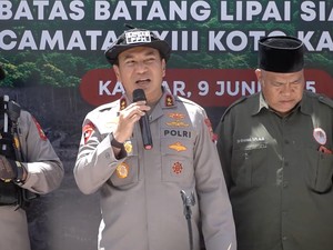 Kapolda Riau Tegaskan Tak Pandang Bulu Tindak Tegas Pelaku Perambahan Hutan