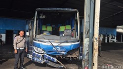 Sopir Bus MGI Meninggal Usai Kecelakaan Tunggal di Sukabumi