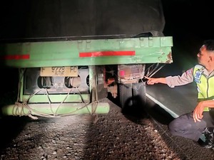 Pemotor Tewas Usai Seruduk Truk Parkir di Pinggir Jalan Boyolali