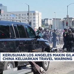 Video:Kerusuhan Los Angeles Menggila-Harga Bitcoin Cs Naik Ugal-Ugalan