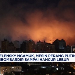 Video: Zelensky Ngamuk, Mesin Perang Putin Dibombardir