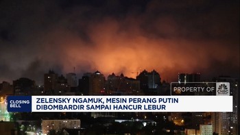 Video: Zelensky Ngamuk, Mesin Perang Putin Dibombardir