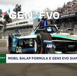 Video: Mobil Balap Formula E Gen3 Evo Siap Jajal Aspal Jakarta!