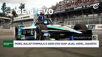 Video: Mobil Balap Formula E Gen3 Evo Siap Jajal Aspal Jakarta!