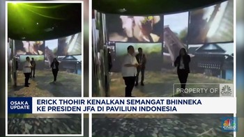 Video: Erick Thohir Kenalkan Semangat Bhinneka ke Presiden JFA