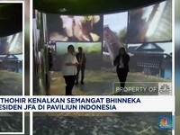 Video: Erick Thohir Kenalkan Semangat Bhinneka ke Presiden JFA
