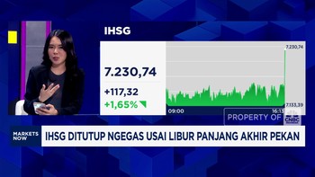Video: IHSG Ditutup Menguat Usai Libur Panjang