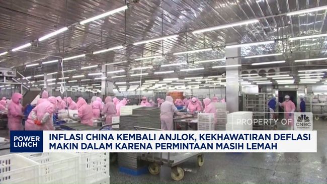 Video: Inflasi China Kembali Anjlok, Kekhawatiran Deflasi Makin Dalam