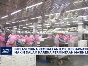 Video: Inflasi China Kembali Anjlok, Kekhawatiran Deflasi Makin Dalam