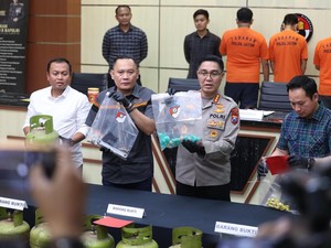 Sindikat Elpiji Oplosan di Jatim Rugikan Negara Rp 228 Juta Terbongkar