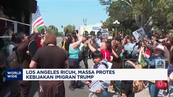 Video: Los Angeles Ricuh, Massa Protes Kebijakan Imigran Trump