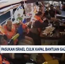 Video: Pasukan Israel Culik Kapal Bantuan Gaza Aktivis Greta Thunberg