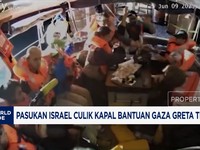 Video: Pasukan Israel Culik Kapal Bantuan Gaza Aktivis Greta Thunberg