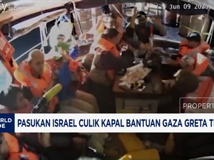 Video: Pasukan Israel Culik Kapal Bantuan Gaza Aktivis Greta Thunberg